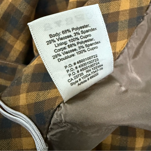 Wilfred Plaid Mini Skirt (6) - Picture 7 of 7